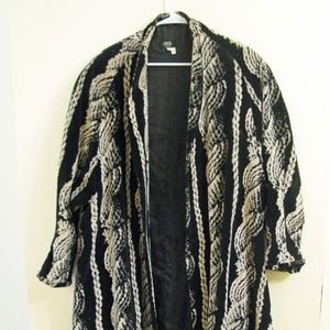 Vintage Timney Fowler Velvet Swing Coat